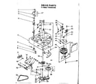 Kenmore 11082015100 drive parts diagram