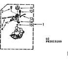 Kenmore 11082015100 pump parts diagram