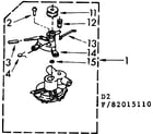Kenmore 11082015110 pump parts diagram