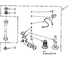 Kenmore 11082015110 miscellaneous parts diagram