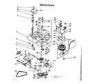 Kenmore 11082020100 drive parts diagram