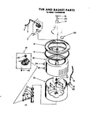Tub and basket parts