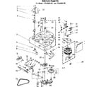 Kenmore 11083045100 drive parts diagram
