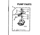 Kenmore 11082050600 pump parts diagram