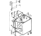 Kenmore 11082050810 cabinet parts diagram