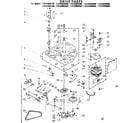 Kenmore 11083060200 drive parts diagram