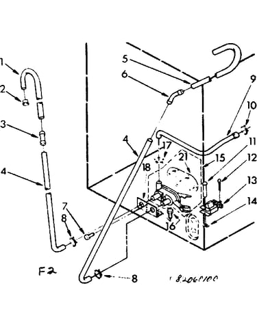 Water system parts, suds only