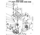 Kenmore 11082070200 drive system diagram
