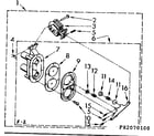 Kenmore 11083070600 two-way valve parts suds diagram