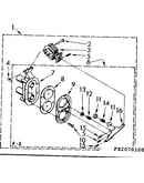 Two-way valve parts suds
