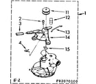 Kenmore 11082070200 pump parts diagram