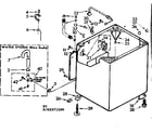 Kenmore 11083071600 cabinet parts diagram