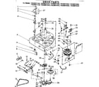 Kenmore 11082071810 drive parts diagram