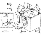 Kenmore 11082072800 cabinet parts diagram