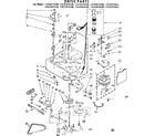 Kenmore 11082074600 drive parts diagram