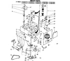 Kenmore 11082074110 drive parts diagram