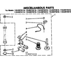 Kenmore 11083074610 miscellaneous parts diagram