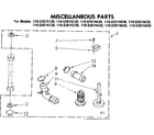 Kenmore 11083074430 miscellaneous parts diagram