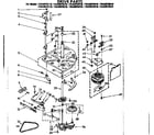 Kenmore 11082075210 drive parts diagram