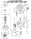 Tub and basket parts