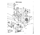 Kenmore 11083082400 drive parts diagram