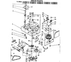 Kenmore 11083082410 drive parts diagram