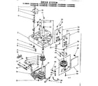 Kenmore 11083094200 drive system 60 hz diagram