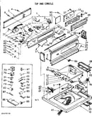 Top and console parts