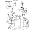 Kenmore 11083094800 cabinet parts diagram