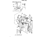 Kenmore 11083094210 cabinet parts diagram