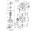 Kenmore 11083094110 tub and basket parts diagram