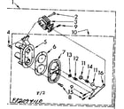 Kenmore 11083094210 two-way valve parts diagram