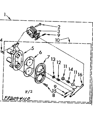Two-way valve parts