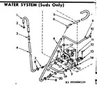 Kenmore 11082094430 water system suds only diagram