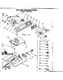 Top and console parts