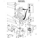 Kenmore 11082120120 drive parts diagram