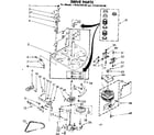 Kenmore 11082150100 drive parts diagram