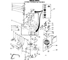 Kenmore 11082150110 drive parts diagram
