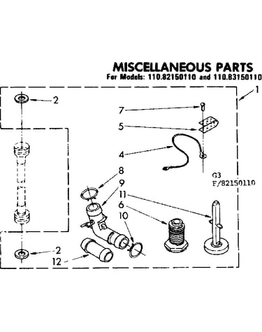 Miscellaneous parts