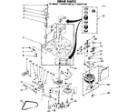 Kenmore 11082151100 drive parts diagram