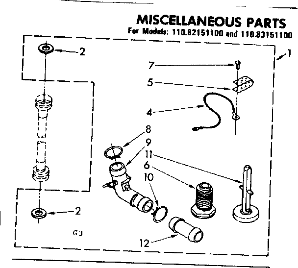 Miscellaneous parts