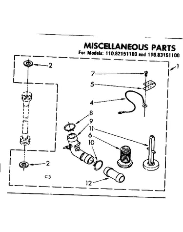 Miscellaneous parts