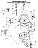 Tub and basket parts