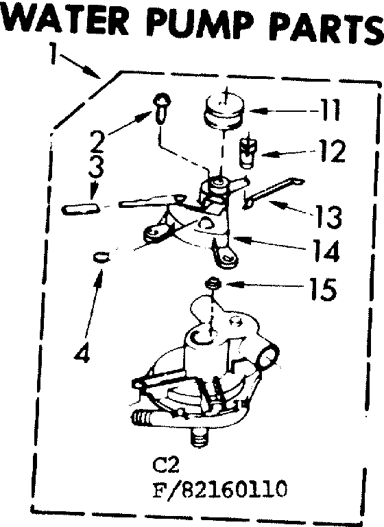Water pump parts