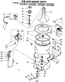 Tub and basket parts