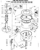 Tub and basket parts
