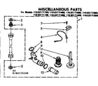 Kenmore 11082171100 miscellaneous parts diagram