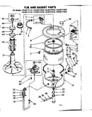 Tub and basket parts