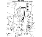 Kenmore 11083172400 drive parts diagram