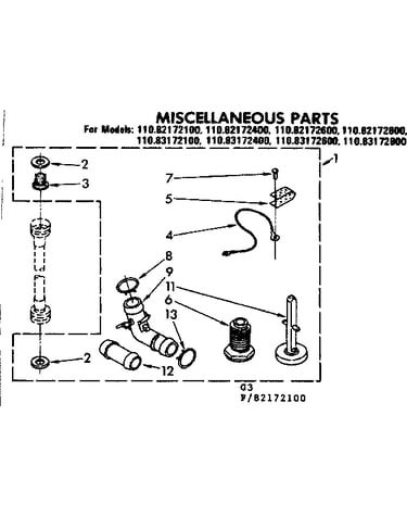 Miscellaneous parts